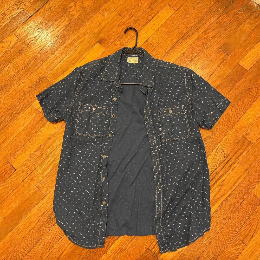 Converse One Star Button Down Short Sleeve MEDIUM